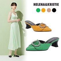 [헬레나 앤 크리스티] S/S 클레오 뮬 4컬러 택 1