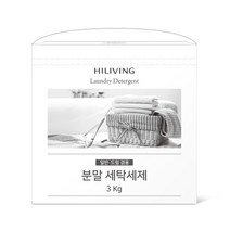[봄샵] 미세먼지 세척 친환경 분말 세탁세제 (일반.드럼 겸용 식물유래성분), 1개, 3kg