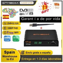 위성 TV 수신기 1-10pcs gtmedia v8x 1080p dvb-s2s2x 지원 화성 영원히 i ks powervubisskey h.265 wifiv9 프라임 v7 hd, v7 hd 와이파이, 1개