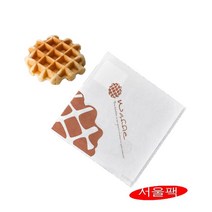 L자형 와플봉투 와플130 와플양포 L자형포장지 와플포장지 와플포장지13 빵포장지 L자형와플 도넛포장지 10000장