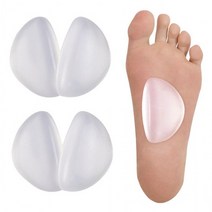 아치 쿠션 실리콘 패드 2p 지간신경종 족저근막염패드 족저근막염패드 아치케어 밴드 주상골 발아치, 단일색상2p
