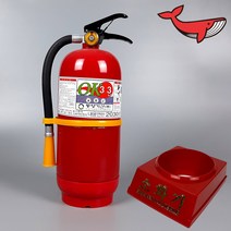 국산 가정용 업소용 분말 소화기 3.3kg + 점검표 + 받침대