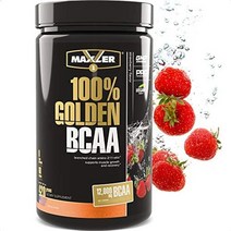 Maxler BCAA 비건 분말 아미노산 근육 회복, 딸기, 14.8온스(1팩)