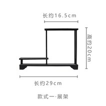 주방 수납장 미니 원목 찻잔 다완장 빈티지 보관함 엔틱 상부장 미닫이, B