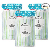 일본직발송 6. 아메니모 H2O 밸런스 케어 샴푸 갈아타기 ×3개 세트 B08KFZMGNB, One Size, One Color