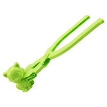 키덜트 DIY 스노우볼 클립 재미있는 눈싸움 게임용 금형 시뮬레이션 샌드 캐스트용 대화형 게임, Green_CHINA