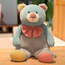 토끼 곰 기러기 인형 어린이 침대 수면 진정, 따뜻한 곰, 48 cm좌석 높이(전체 길이 58 cm)