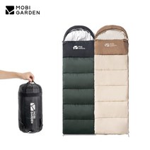 모비가든 캠핑 침낭 후드침낭 슬리핑 백 붐 여름 가을 사용가능 1인용 좌우 연결가능 1.0kg, Left, 베이지