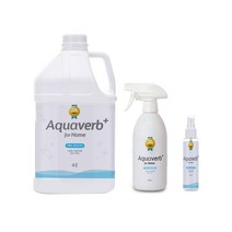 살균소독수 아쿠아버브 4리터 2개 + 500ml 2개 + 100ml 휴대용 2개 (500ml 1개 더 총 3개)