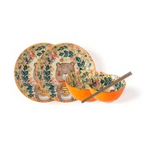 LOVFIR 한식 도자기 식기 세트 그릇 조합 6인 식기세트 19p, 1인 식기세트 5p