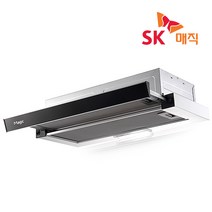 SK매직 가스렌지 후드 씽크대 레인지후드 LED램프등 RHD430L, RHD-410L(슬라이드형/블랙)