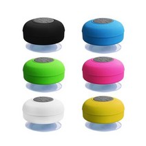 방수 미니 무선 블루투스 스피커 휴대용 차량용 욕실, 블랙