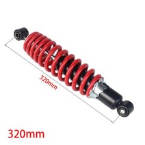 스쿠터50cc 50cc스쿠터오토바이 용 320mm/325mm 후면 충격 흡수 장치 50 70 0 110 125 더트 핏 자전거 TV, 01 320mm