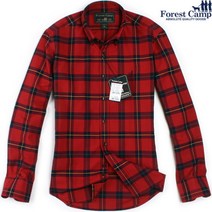 [포레스트캠프] [FOREST CAMP]Custom-Fit Plaid Oxford Chec