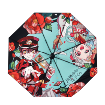 지박소년 하나코군 휴대용 우산 애니 굿즈 3단 우산