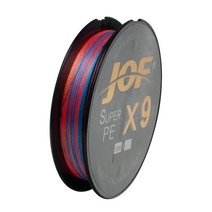 JOF X9 9합사 300M PE라인 배스 쏘가리 쭈꾸미 루어 원투, 오색 2호