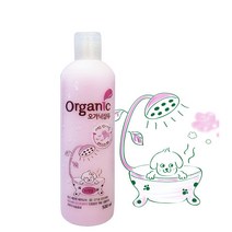 인터펫코리아 오가닉샴푸 어린강아지용 피모세정 애견샴푸 500ml x 1개 초특가
