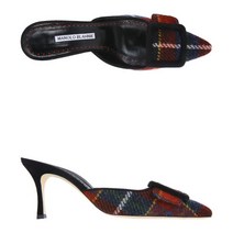 [국내/당일]22FW 322 2328 0001 070 마놀로블라닉 타탄 MAYSALE 펌프스힐