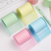 뜯어쓰는메모지 스티커처럼 잘라쓰는 메모지 롤링 4개-2802EA, 본상품선택