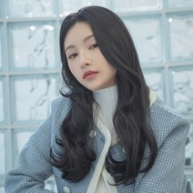 여자 수제통가발 긴앞머리 빌드펌 20대 여자가발, M, 애쉬베이지