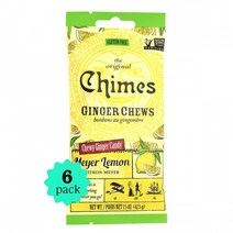 차임스 진저 츄 메이어 레몬 6팩 42.5g