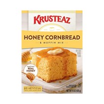 크루스티즈 허니 콘브레드 머핀 믹스 425g Krusteaz Honey Cornbread Muffin Mix