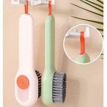 청소 올인원 원터치 일체형 브러쉬 청소솔 세제, 상품선택_그린, 그린