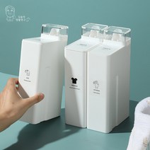 주앤지 세제 리필 소분 용기 1L, 화이트, 1개