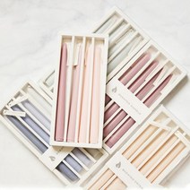 인테리어 오브제 캔들 테이퍼 양초 막대초 세트 오브제캔들 양초캔들 인테리어갠들, 퍼플, 퍼플