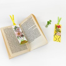 [집콕] 압화 북마커(책갈피) 만들기(1인용 4인용 택 1)