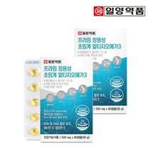 일양약품 프라임 장용성 저온초임계 알티지 오메가3 60캡슐 2박스 2개월분, 단품