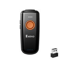 바코드무선리더기 QR 블루투스 스캐너 EYOYO EY023L 미니 바코드 스캐너 1D 24G 무선 바코드 스캐너 안드로이드 IOS 윈도우 블루투스 스캐너 레이저 리더