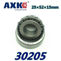 베어링2021 패션 Rolamentos Axk 30205 베어링 25x52x15 Mm ( 2 개) 테이퍼 롤러 베어링 72, 한개옵션0
