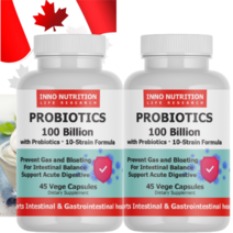 고농축 1000억 유산균 프로바이오틱스 45캡슐 장건강 캐나다 본사 직배송, 2병