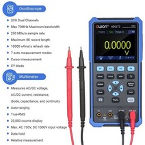 OWON-HDS272/HDS272S 3-IN-1 휴대용 디지털 오실로스코프 멀티 미터 파형 발생기 2CH 40/70MHZ 대역폭 20000 카운트, CHINA|HDS272 70Mhz|미국