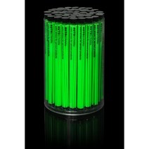 ShopStraw SS-10/25 컨트랙터 팩 에어로졸 캔 교체용 빨대 25 4cm(10인치) 네온 그린 250개, 250 Straws