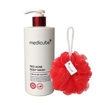 메디큐브 레드 아크네 바디워시 + 메디큐브 레드 샤워볼 세트