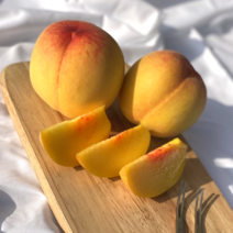 [추석 과일 선물 1등] 14브릭스 황도 복숭아, 1박스, 1.8kg(중 8과)