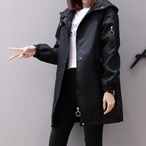 오버핏 야상 점퍼 잠바 여성 바람막이 자켓 봄 가을