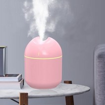 USB 초음파 휴대용 가습기 아로마 에센셜 오일 디퓨저 300ml 쿨 미스트 메이커 가정용 차량용 정수기 아로마테라피, [08] Pink 2
