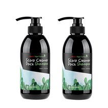 [선인장나라] 멕시코 노팔 선인장샴푸 두피 클리너 팩 샴푸 2개