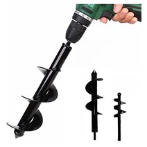 나선형굴착기 망간강 땅파기 망간강 땅파기 구굴기 굴착기, 지름 8cm*길이 18cm, 1개