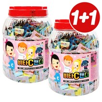 1+1 캐리와 장난감친구들 키즈 비타C 캔디 500정 X 2개 (복숭아맛)