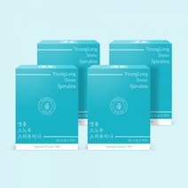 [4개월분] 영롱 스노우 스피루리나 [동결건조] 옥내배양, 단품, 4개월분 스피루리나