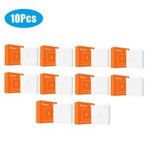 SONOFF SNZB-02 ZigBee 온도 및 습도 센서 실시간 알림 E-WeLink App Google 홈으로 스마트 홈 작업, 01. 10개_ .