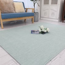 리빙플러스] 사이잘룩 헤링본 자카트 카페트 특대형 거실카페트 러그 물세탁