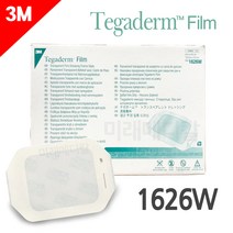 3M 테가덤 1626W 10cm x 12cm 1장 드레싱 방수밴드, 1개