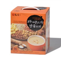 코스트코 담터 율무차 호두 아몬드 마 밤 18g 80포