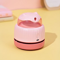 DFANO 휴대용 미니 데스크 청소기 무선, DFANO 네오투엠 2in1청소기(C507핑크)