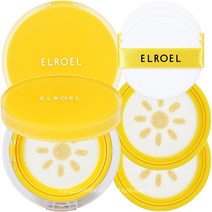 엘로엘 파데프리 옐로우 선쿠션 본품15g 1개+리필15g 2개